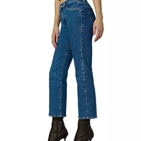198$ Joe's Jeans The Callie Cropped Bootcut Leg Ankle Denim Jeans Size 26 Blue - Picture 2 of 5